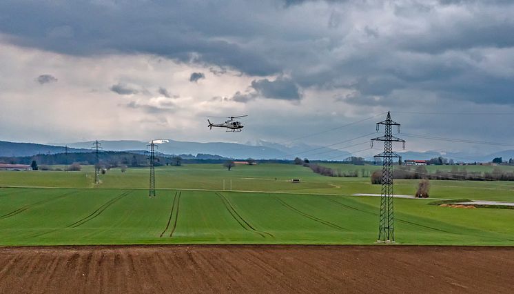 Leitungsbefliegung Heli_1