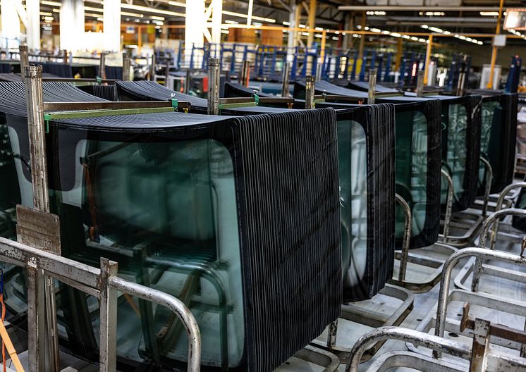 Nye forruder af genbrugsglas til Audi Q4 e-tron (pilotprojekt)