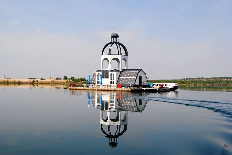 VINETA auf dem Störmthaler See