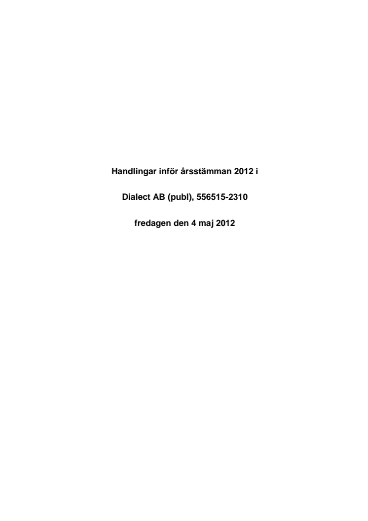 Styrelsens fullständiga förslag till beslut (årsstämman 2012).PDF