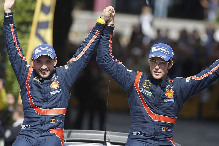 Thierry Neuville and Nicolas Gilsoul, Hyundai Shell World Rally Team