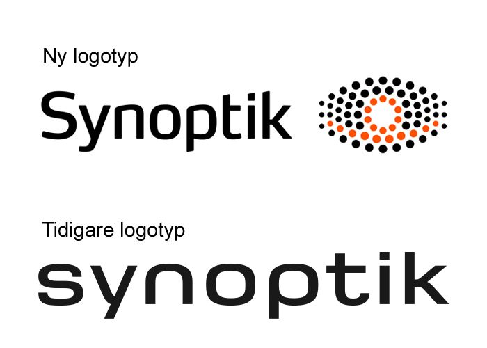Ny logotyp Synoptik