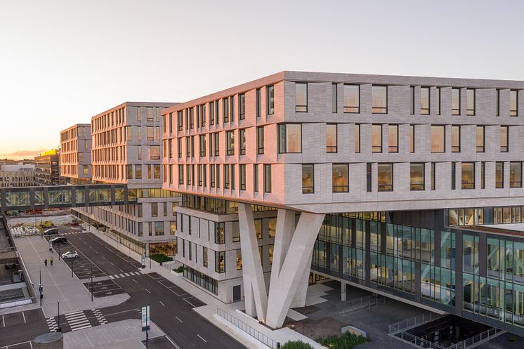 Rigshospitalet i København: Kåret som nr 15 blant «The World’s Best Health Building”. Adam Mørk