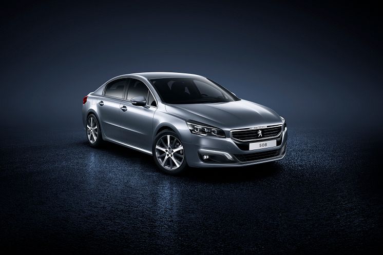 Peugeot 508 sedan fram_sida