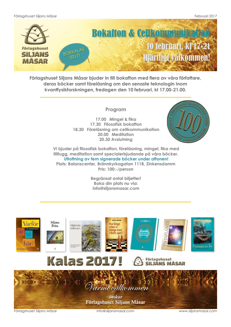 Bokafton & Cellkommunikation