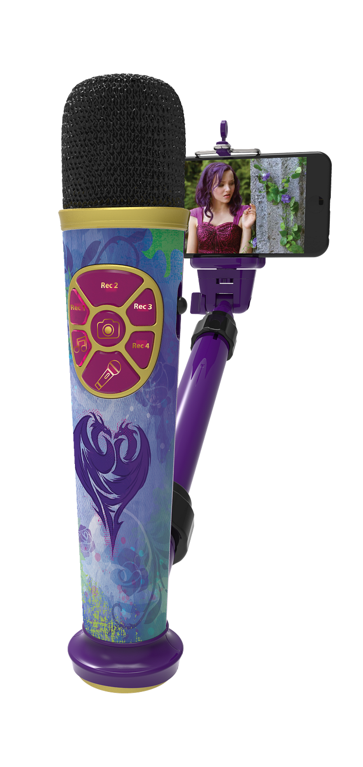 Kid Designs - Descendants selfie Star video recording mic