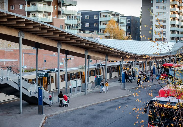 Mortensrud T-banestasjon 1_Foto Sporveien