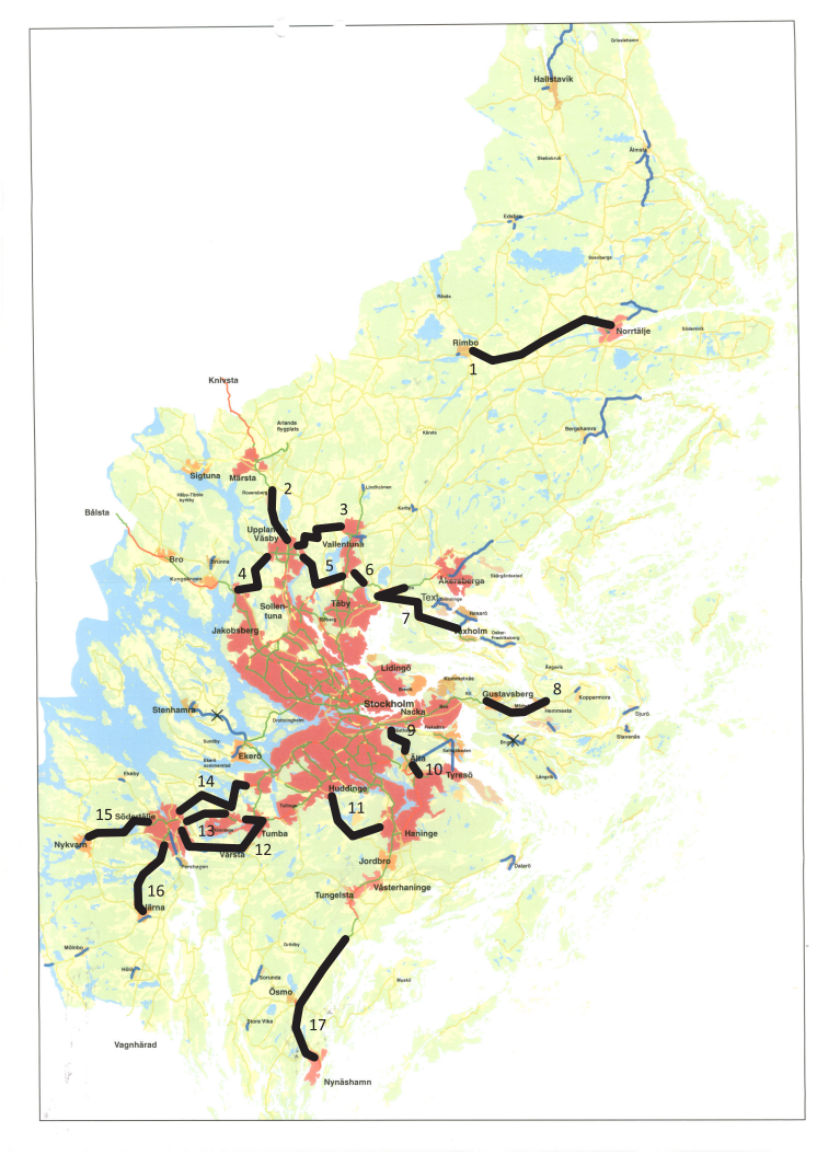 Miljöpartiets regionala cykelsatsningar