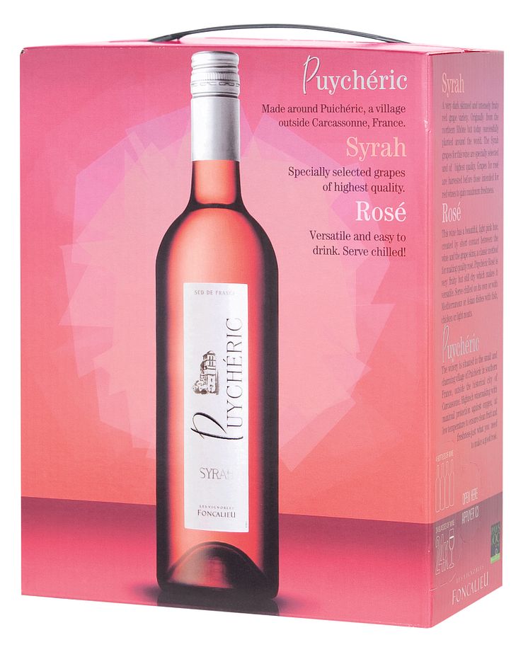 Puycheric Syrah Rosé 2011 box