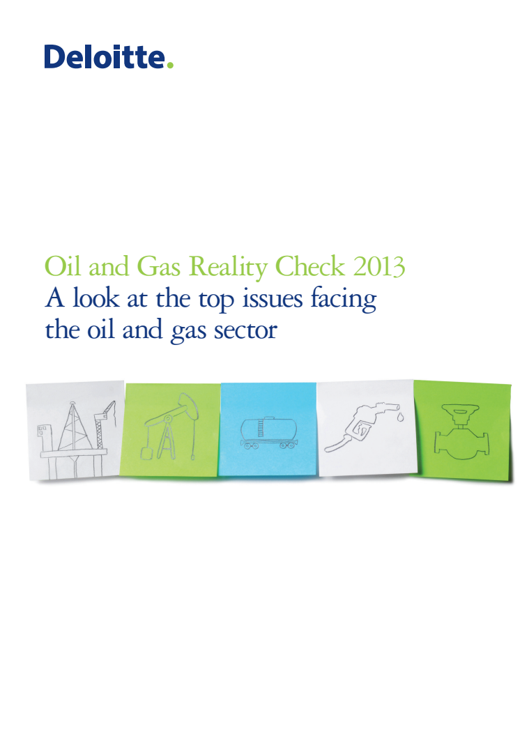 Oil & Gas Reality Check 2013 