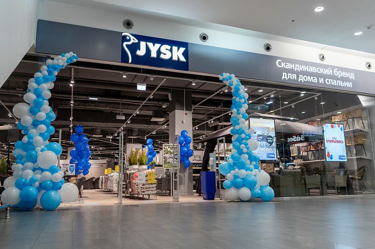 First JYSK store in Russia (Troyka Moscow)