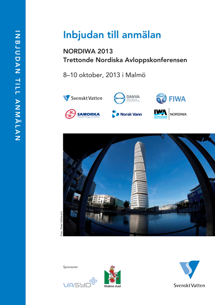 Inbjudan till anmälning – NORDIWA 2013