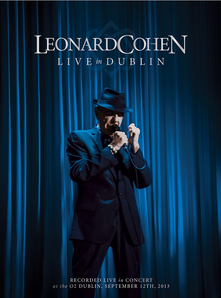 Leonard Cohen - Live in Dublin - DVD-omslag