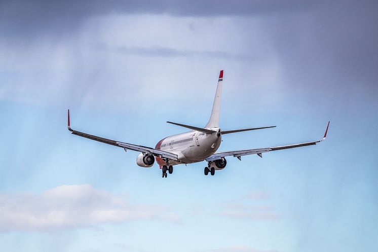 Boeing 737-800 Aircraft. Foto David Charles Peacock