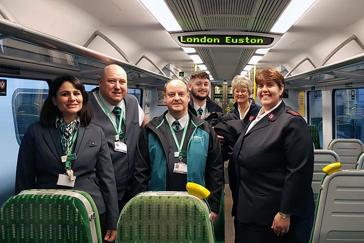 Euston uniform handover