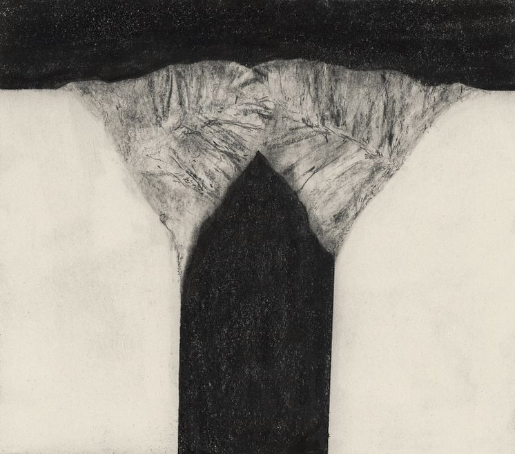 Simon Persson, Joints, 2022. Graphite on paper, 19×22cm