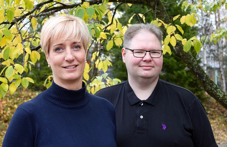 Anna-Karin Lindqvist och Josef Hallberg.