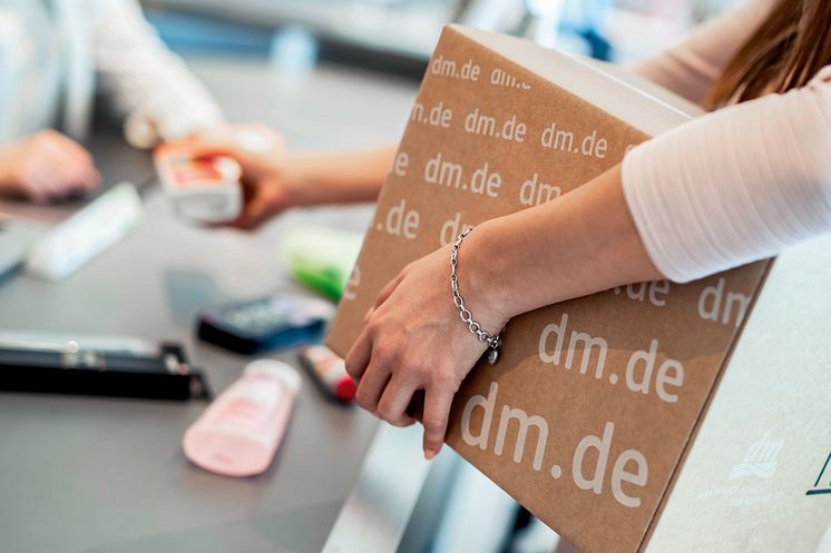 Bestellungen im dm-Onlineshop