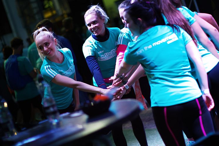 Stadium och Human Bridge ordnar insamling under Midnattsloppet 