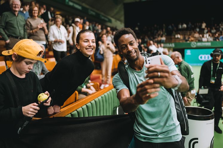 Gaël Monfils at the BNP Paribas Nordic Open 2023