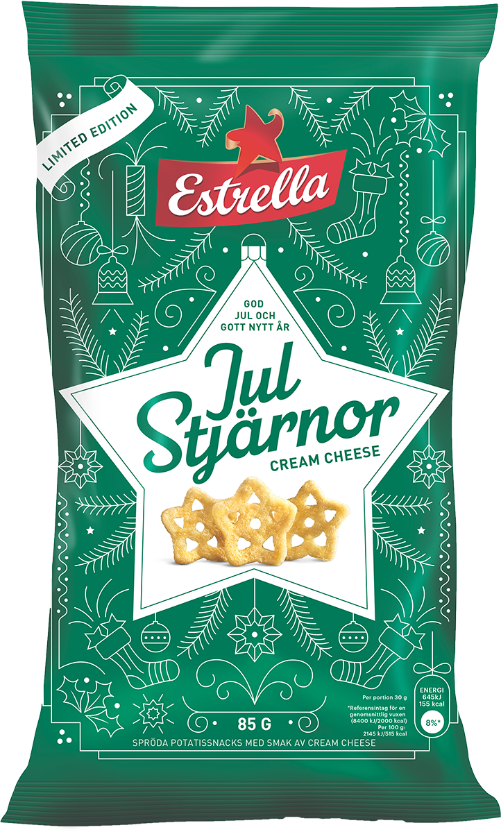 Estrella Julstjärnor Cream Cheese 2020