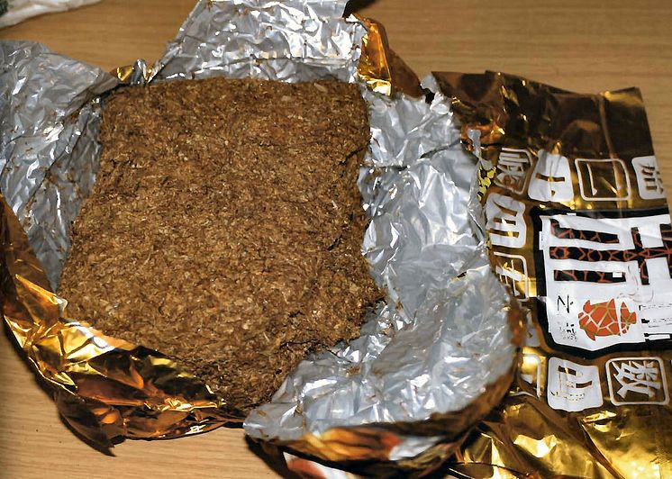Operation Colubrid - Tobacco packaged as tea
