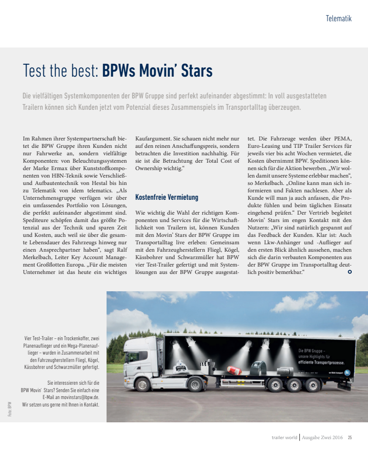 Test the best: BPWs Movin’ Stars