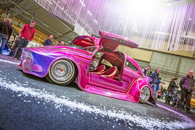 Bernt Karlssons custom VW Pink Lady foto Gunnar Ljungstedt