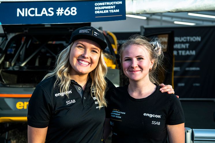 Klara Andersson och Anna Palander - CE Dealer Team