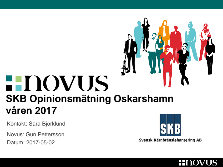 SKB Opinionsundersökning Oskarshamn 2017