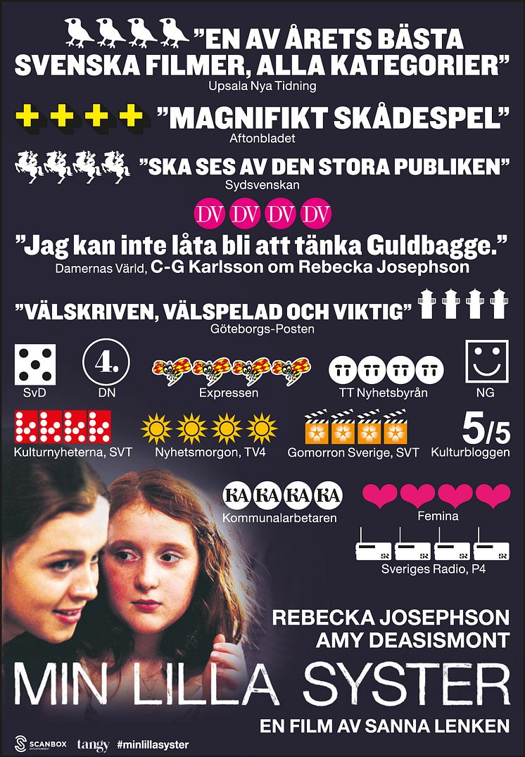 Min lilla syster - recensioner