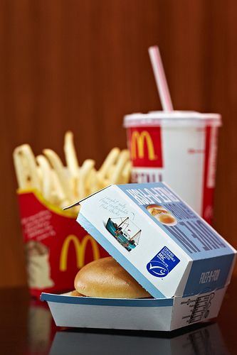 MSC-märkt McDonald's Filet-O-Fish