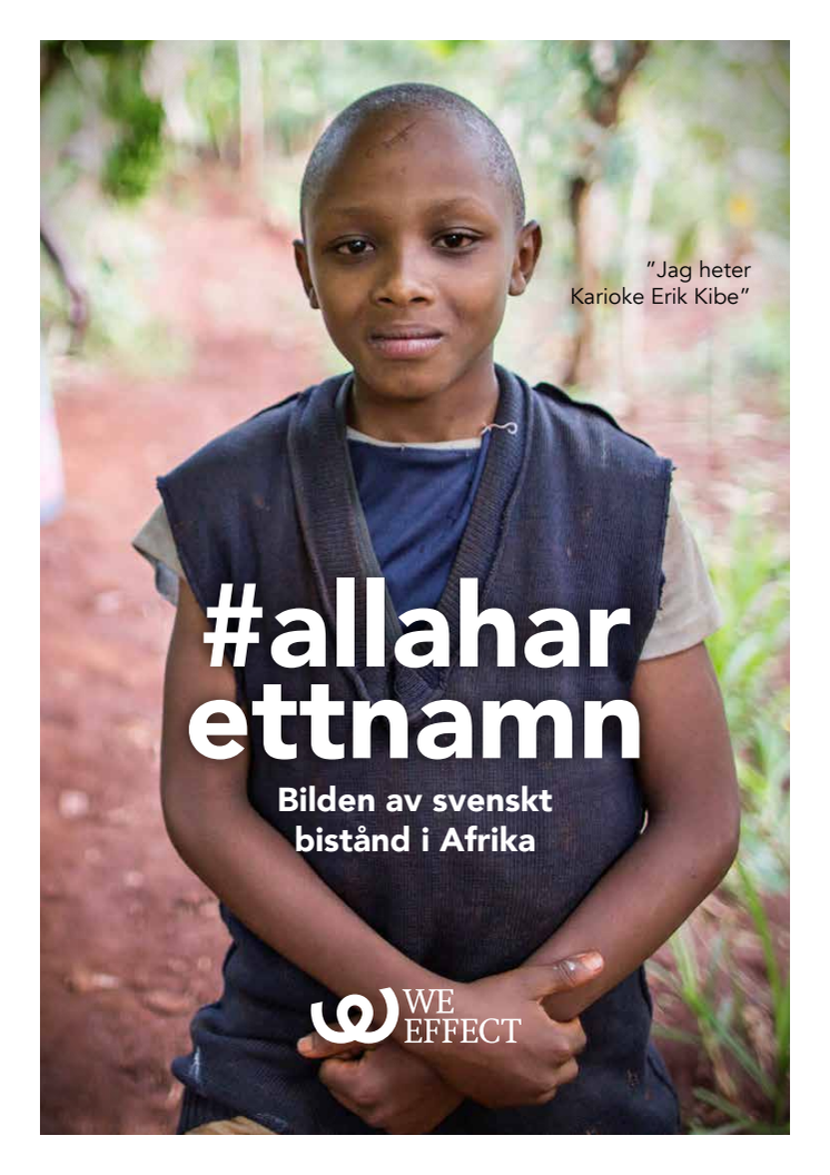 #allaharettnamn - bilden av svenskt bistånd i Afrika