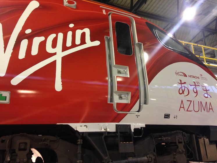 Virgin unveils the Virgin Azuma!