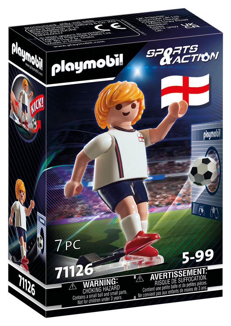 Fußballspieler England (71126) von PLAYMOBIL