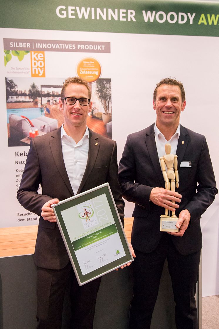 Innovatives Produkt: Woody Award für Kebony 