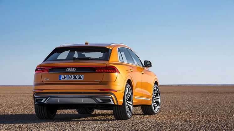 Audi Q8 (dragon orange) bagfra