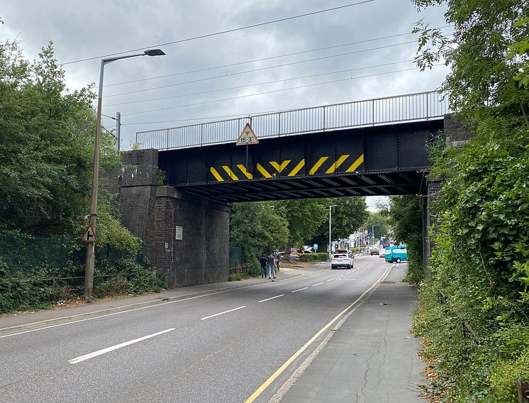 Station Road railway bridge, Cuffley 2