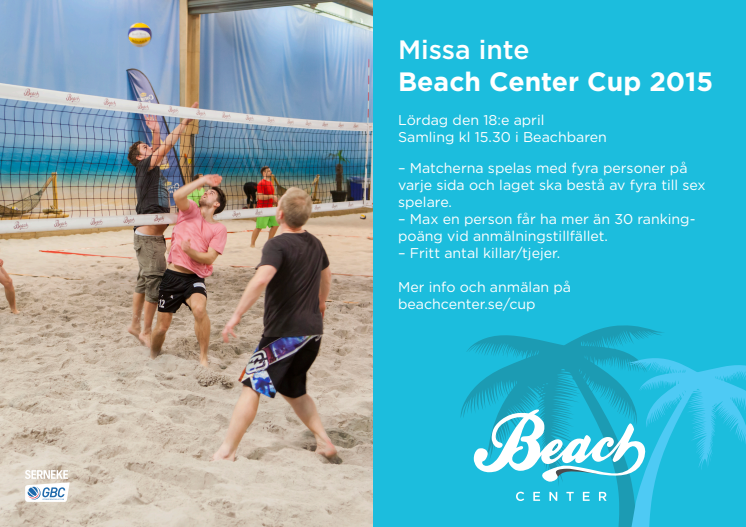 Beach Center Cup 2015 – Lördag den 18:e april