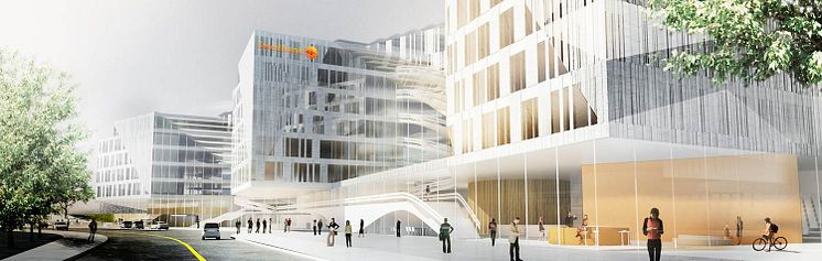Swedbanks nya huvudkontor är ritat av danska 3XN