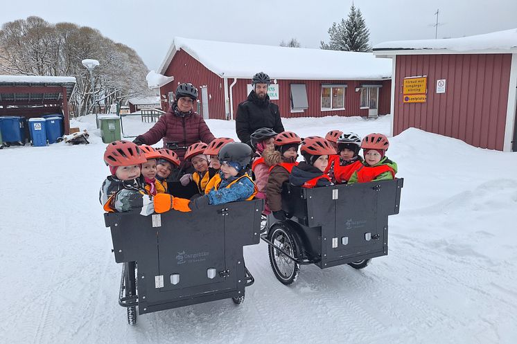 Ellådcyklar till förskolan