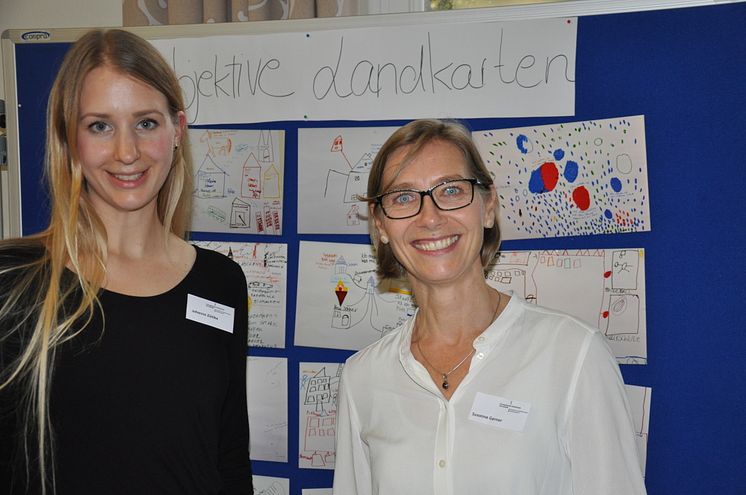 Stellten das Forschungsprojekt der EHD vor: Prof. Dr. Susanne Gerner und Johanna Zühlke.