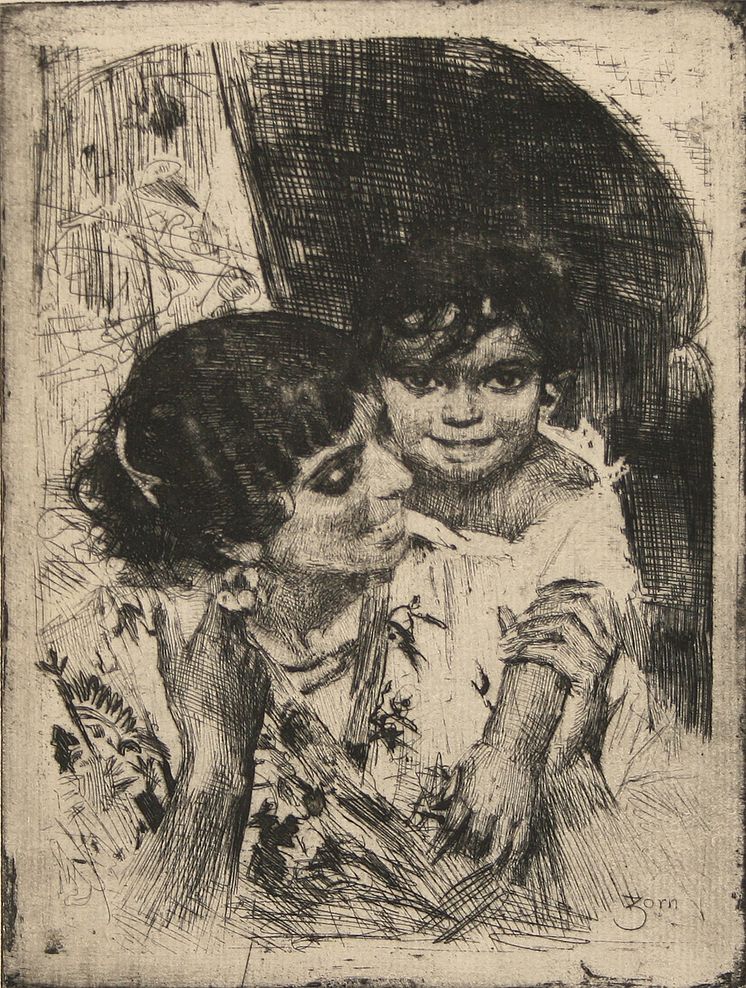 Anders Zorn "Modersglädje"