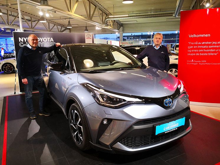 Oppgradert Toyota C-HR er klar for veiene i Harstad