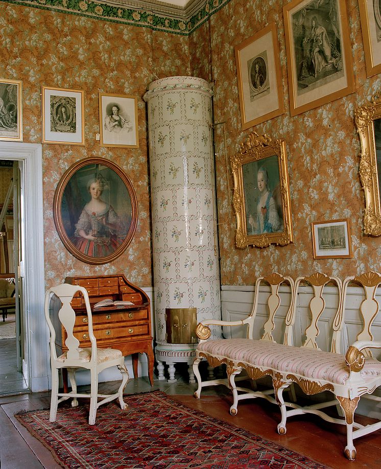 Tyresö slott, interiör, foto Peter Segemark, Nordiska museet (2)