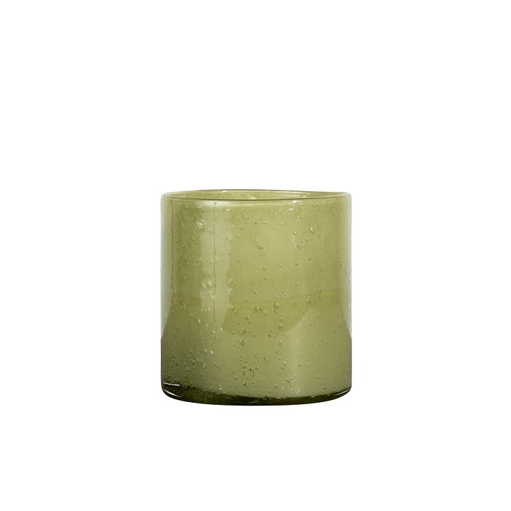 VASE/CANDLE HOLDER CALORE M GREEN 5280600212