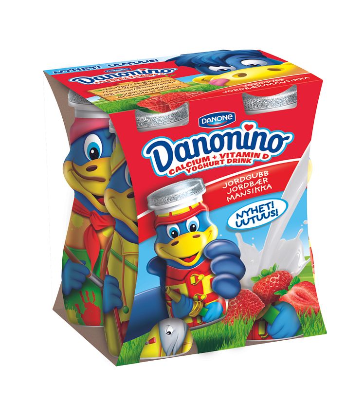 Danonino Drickyoghurt Dino 4x90