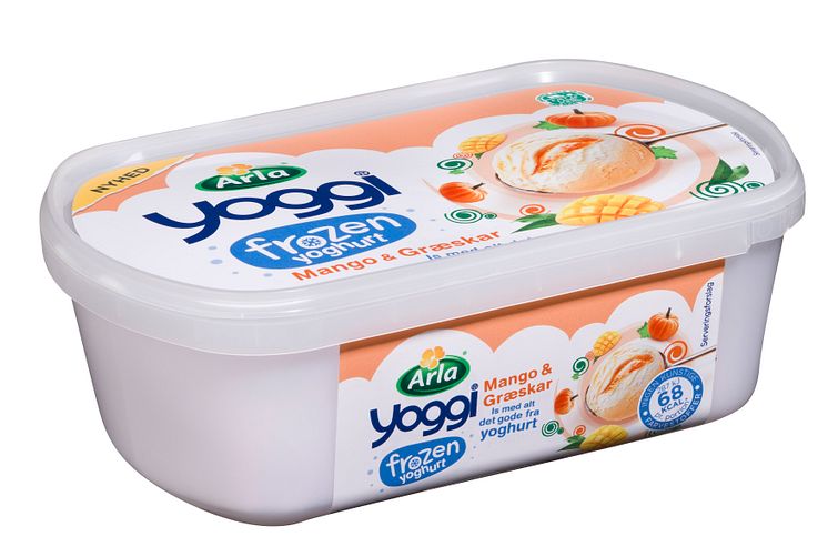 Yoggi frozen mango græskar