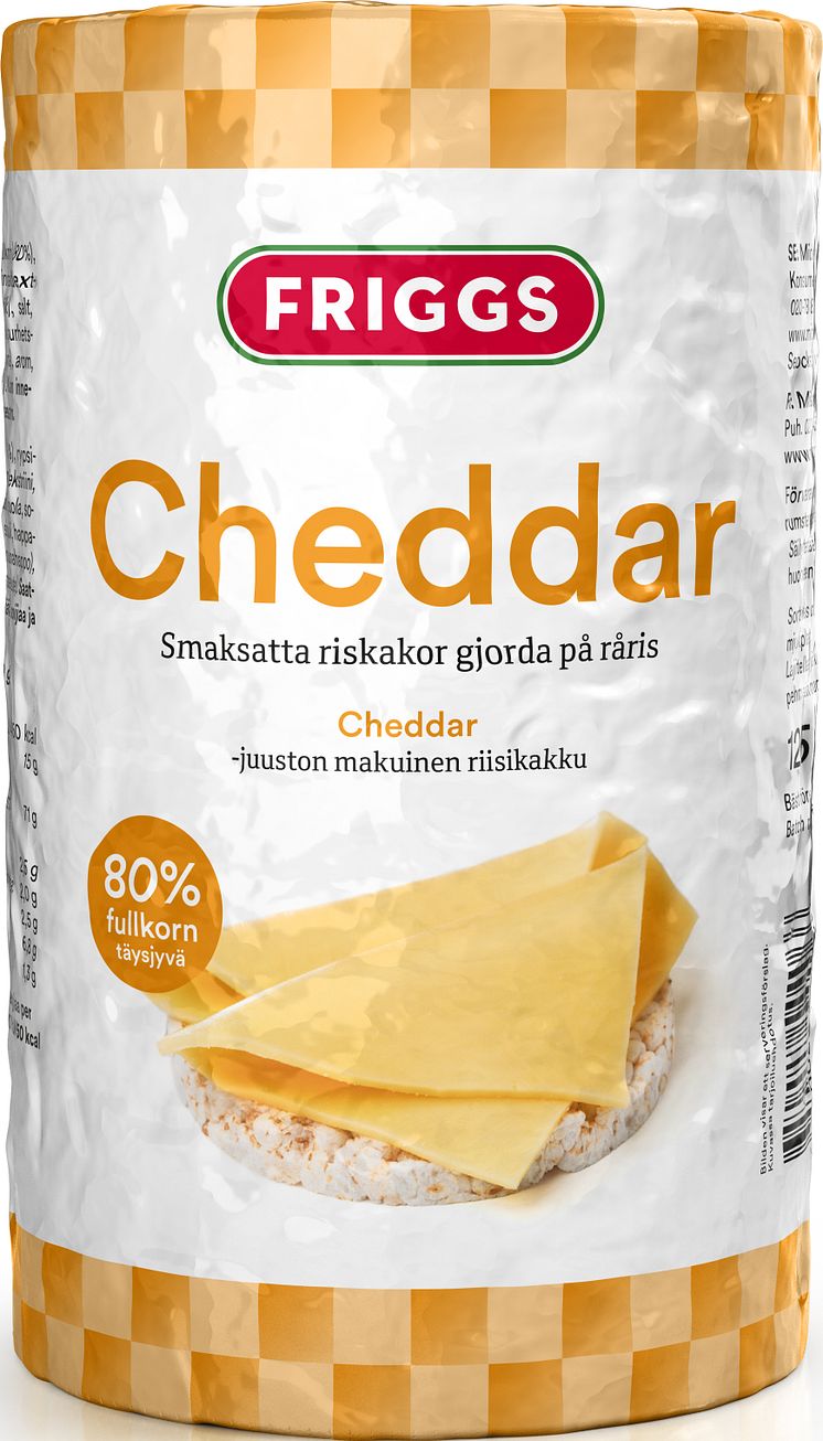 Riskakor Cheddar