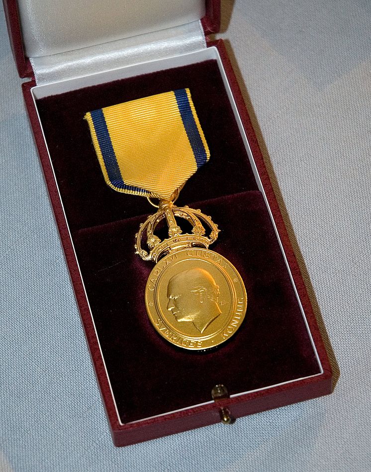 Medaljen för Hembygdsvårdande gärning, foto: Peter Segemark, Nordiska museet